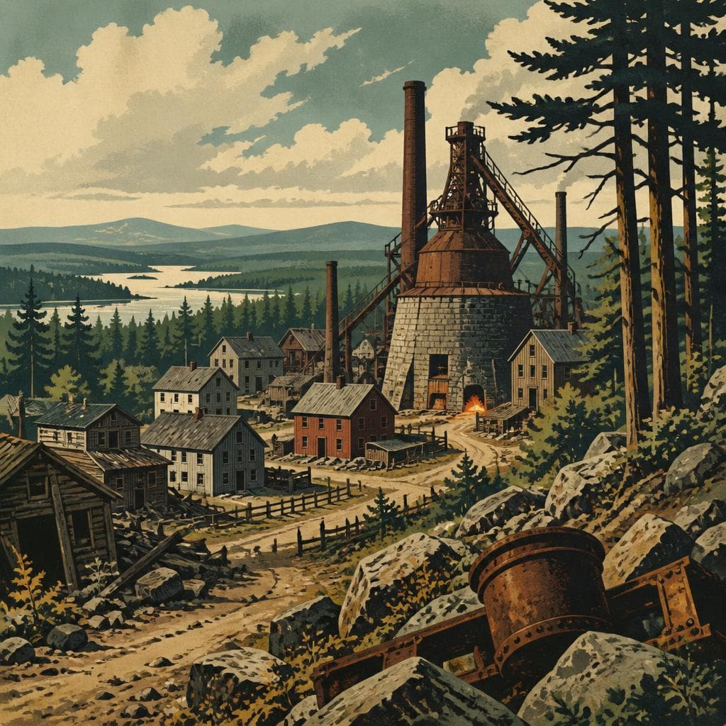 Cover art for Where the Maine Woods Tried to Make Iron