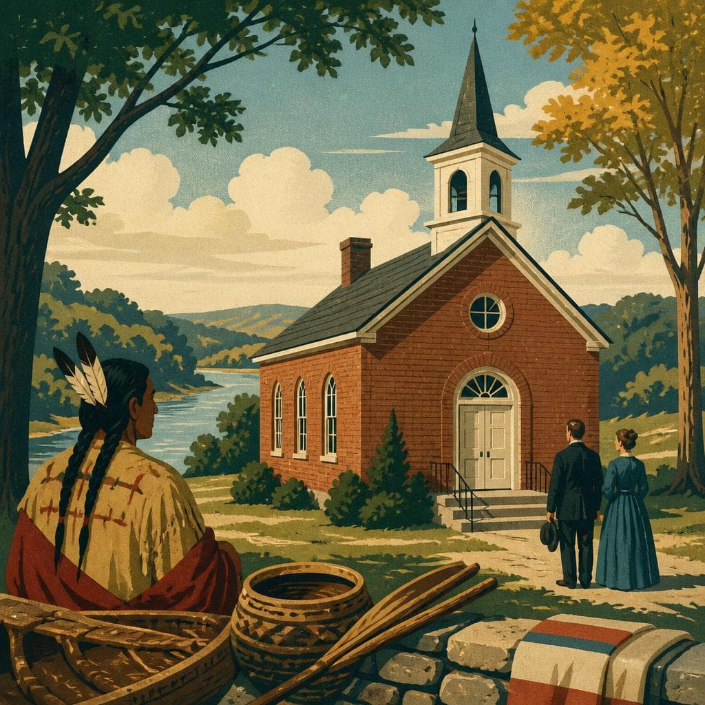 Cover art for When a Small Brick Church Carries a State’s Memory