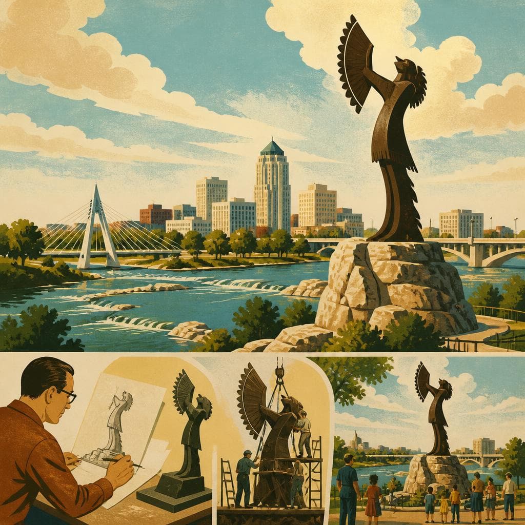 Cover art for Where Two Rivers Meet, a City Found Its Symbol