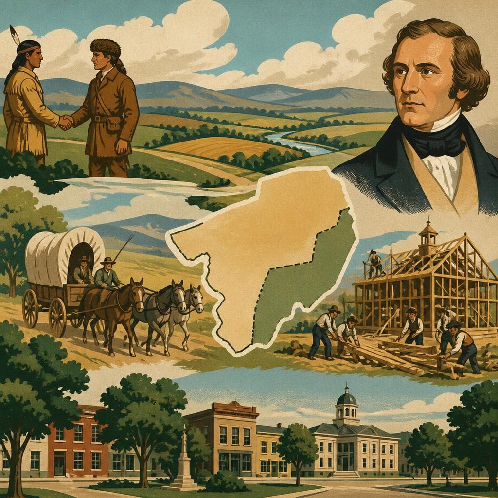Cover art for A County Named for a Survivor