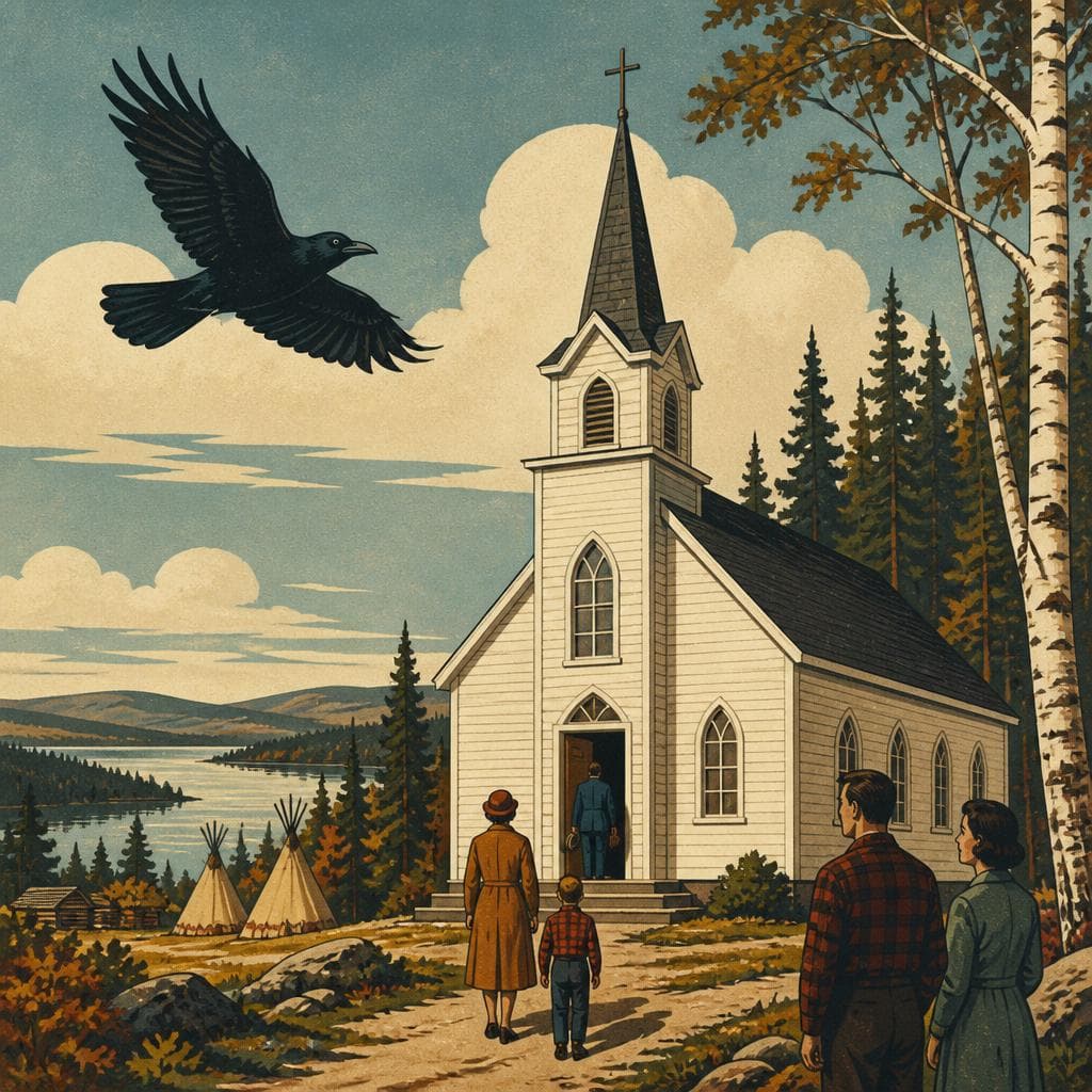 Cover art for Where Old Crow Wing Still Speaks