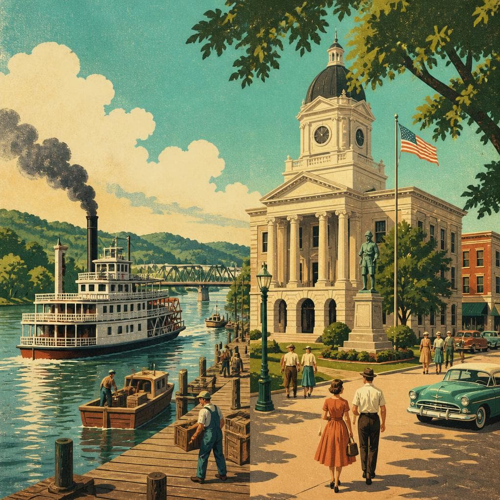 Cover art for Where the River Met the Courthouse