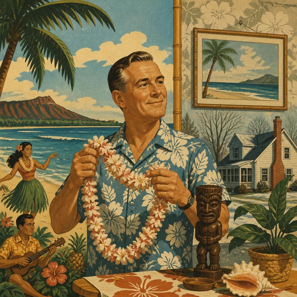 Cover art for A Hawaiian Echo in Marshall