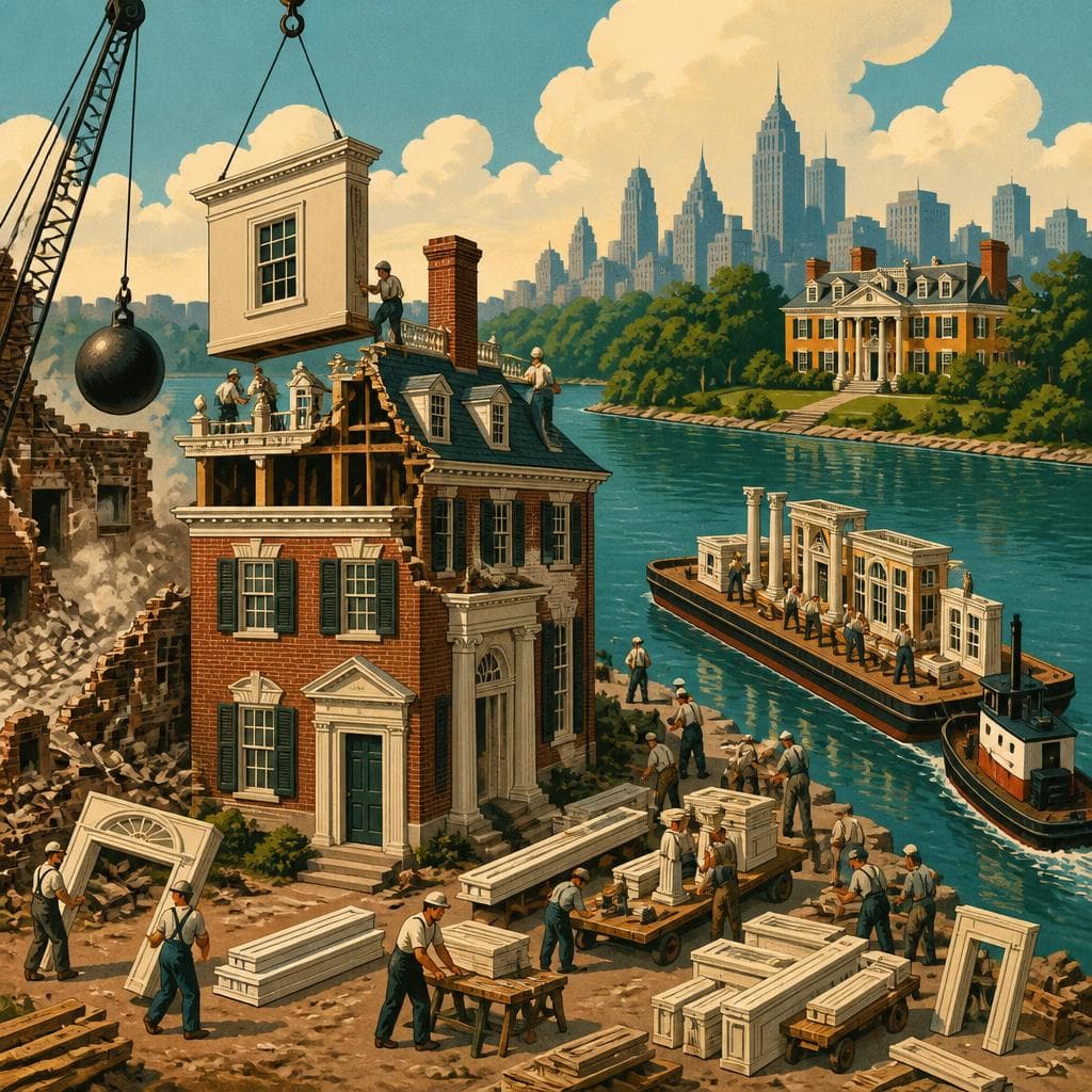Cover art for How a Mansion Escaped the Wrecking Ball