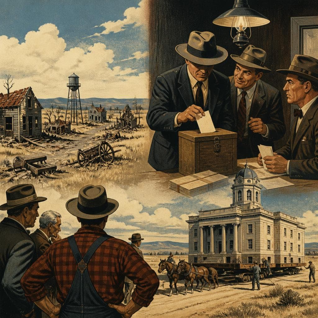 Cover art for The Town That Helped Steal a County Seat