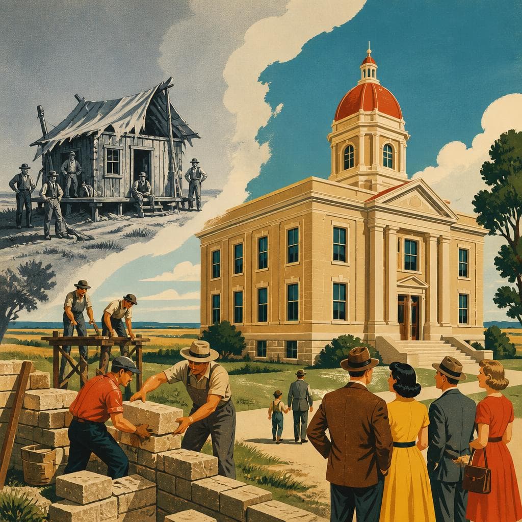 Cover art for When Faulk County Built for Keeps