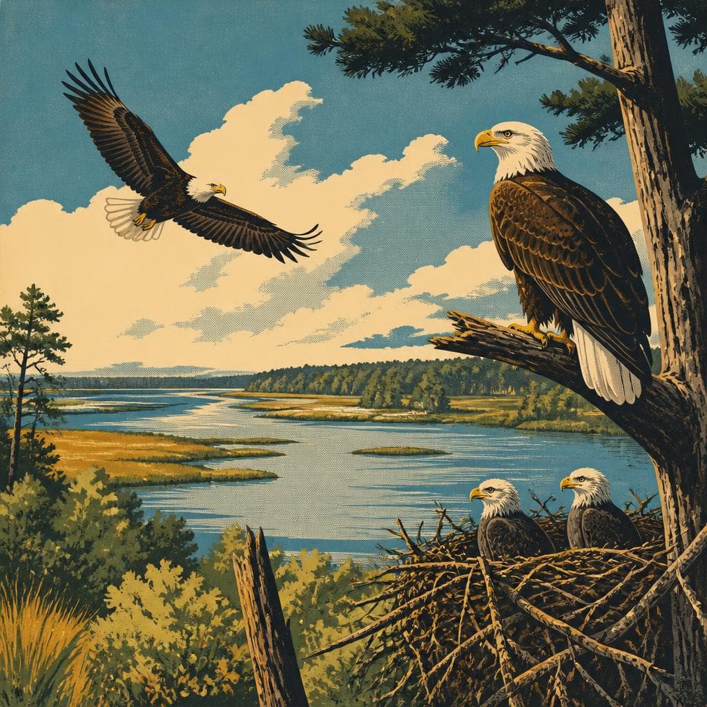 Cover art for When Eagles Returned to the Lower Rappahannock