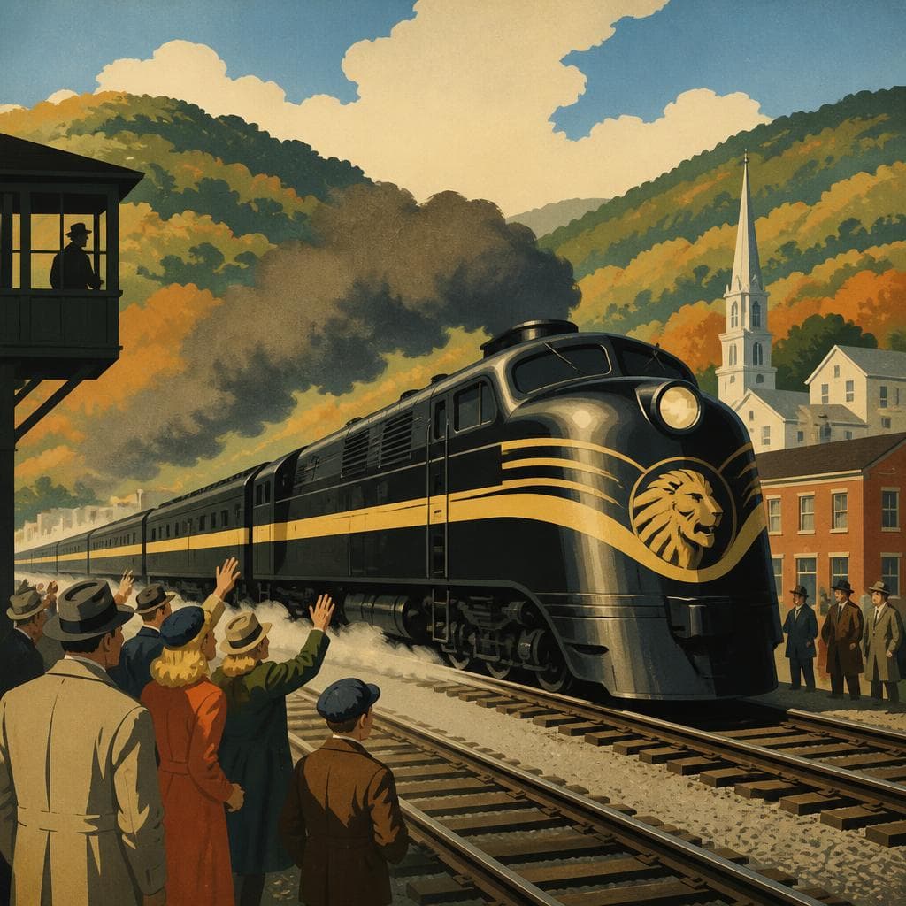 Cover art for When the Lion Roared in Honesdale