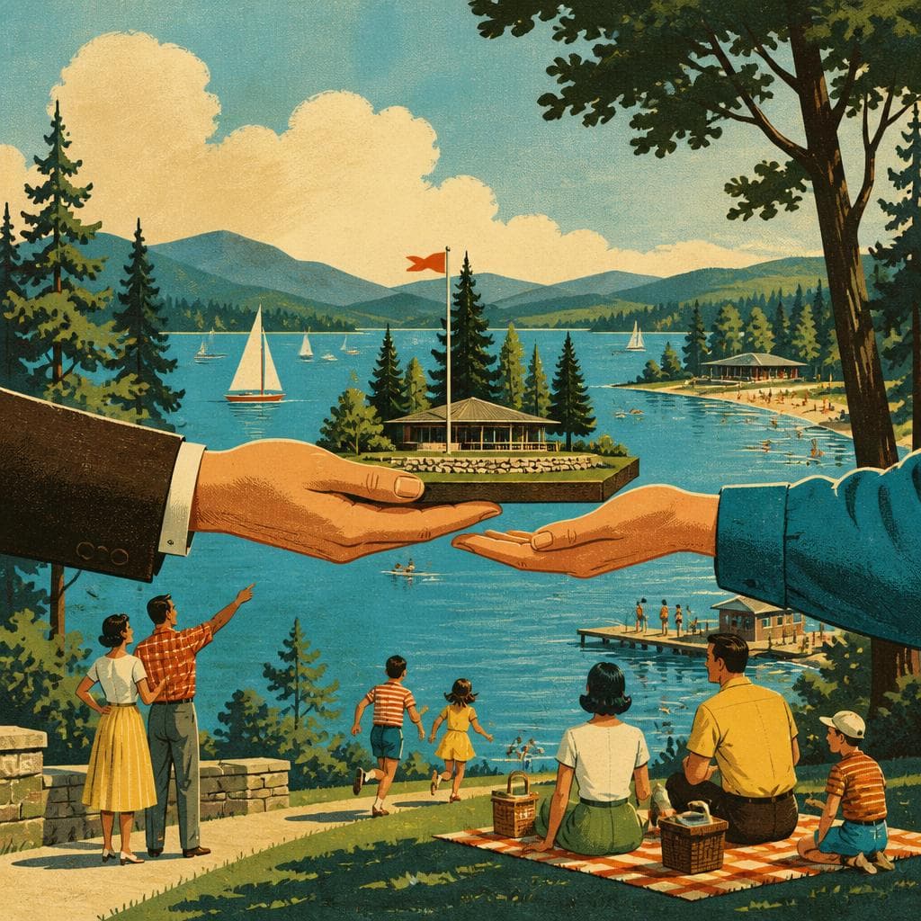 Cover art for A Lakefront Place Gets Its Second Life