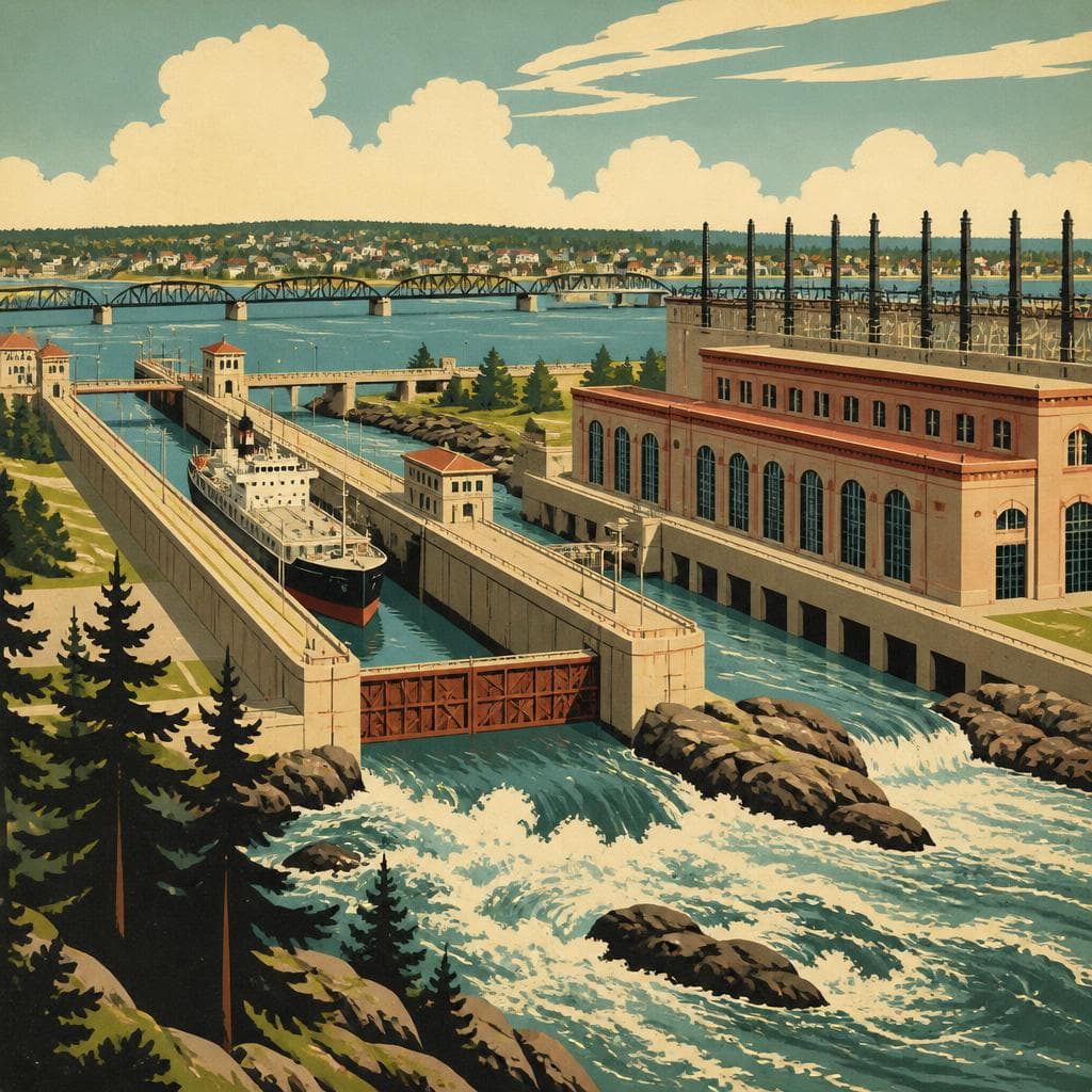 Cover art for Where the Rapids Yielded to Wires and Water