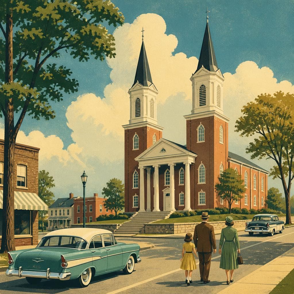 Cover art for Twin Towers on a Small-Town Street