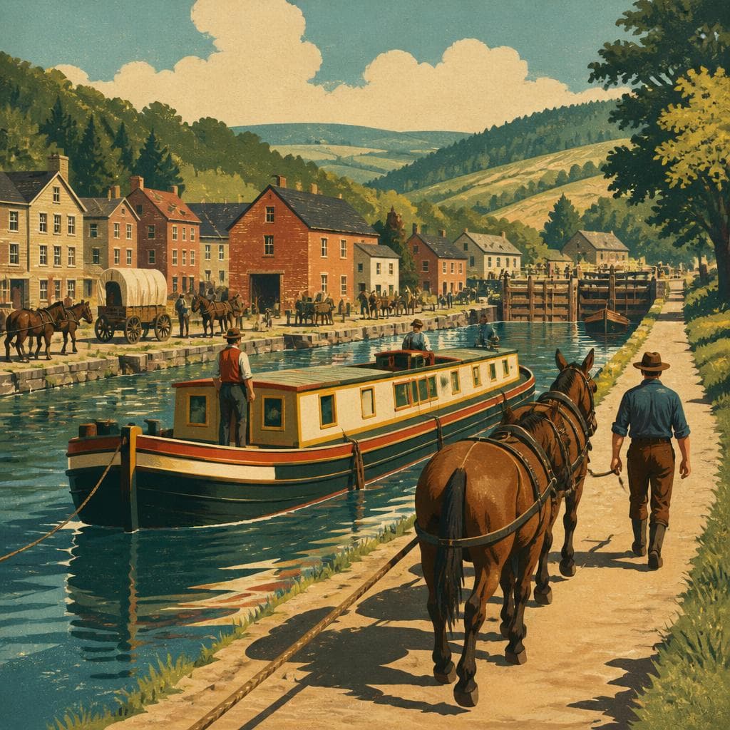Cover art for When the Water Road Reached Allegany County