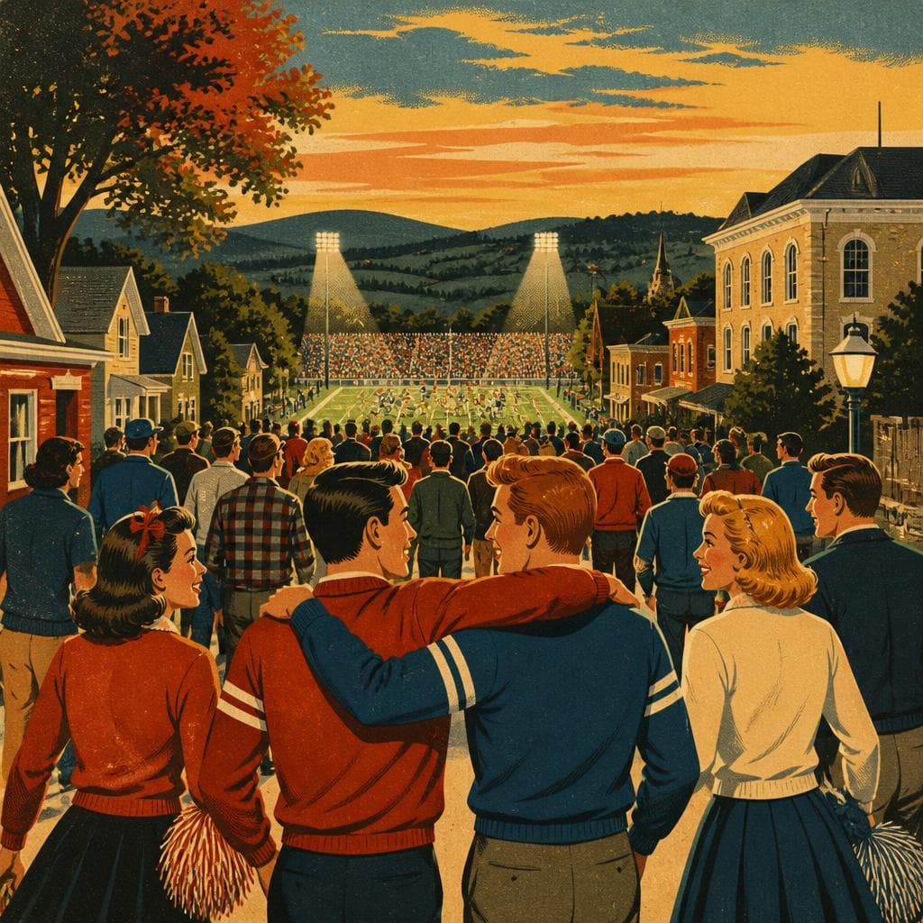 Cover art for When Two Towns Shared Friday Night