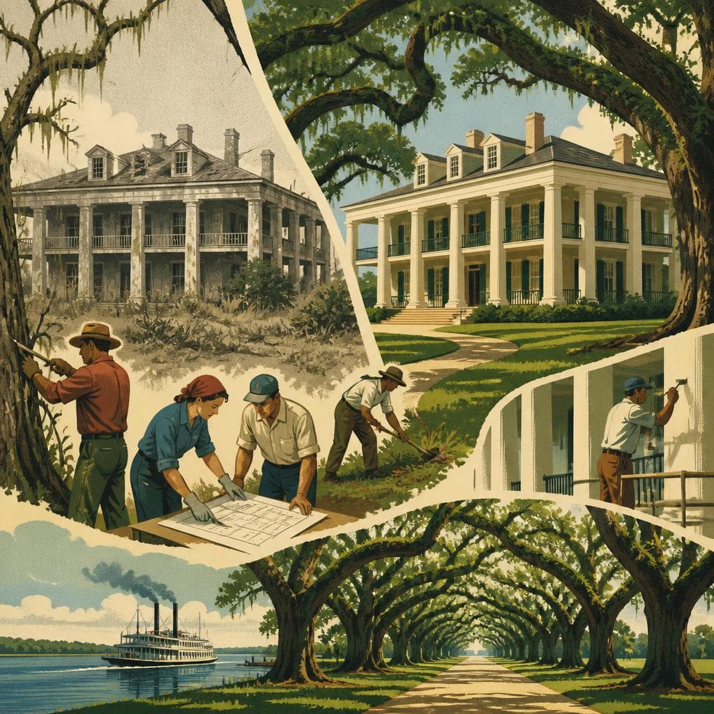 Cover art for Saving Oak Alley