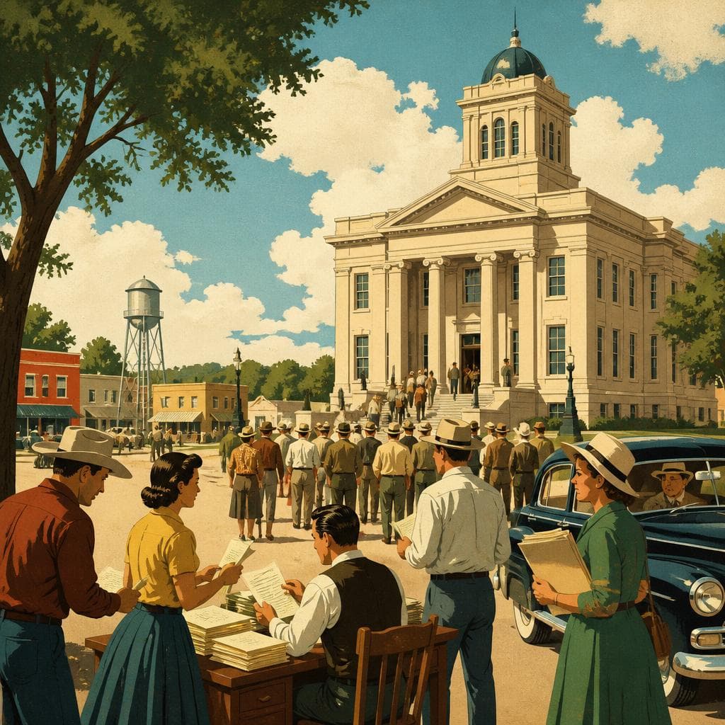 Cover art for When Mills County Got a Courthouse