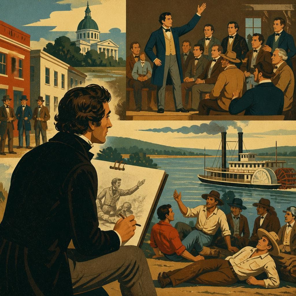 Cover art for Where George Caleb Bingham Learned Democracy
