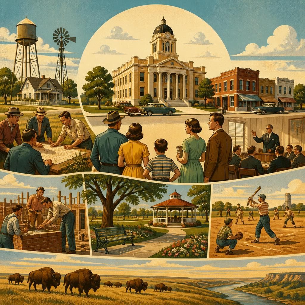 Cover art for How Buffalo Became Harper County’s Center