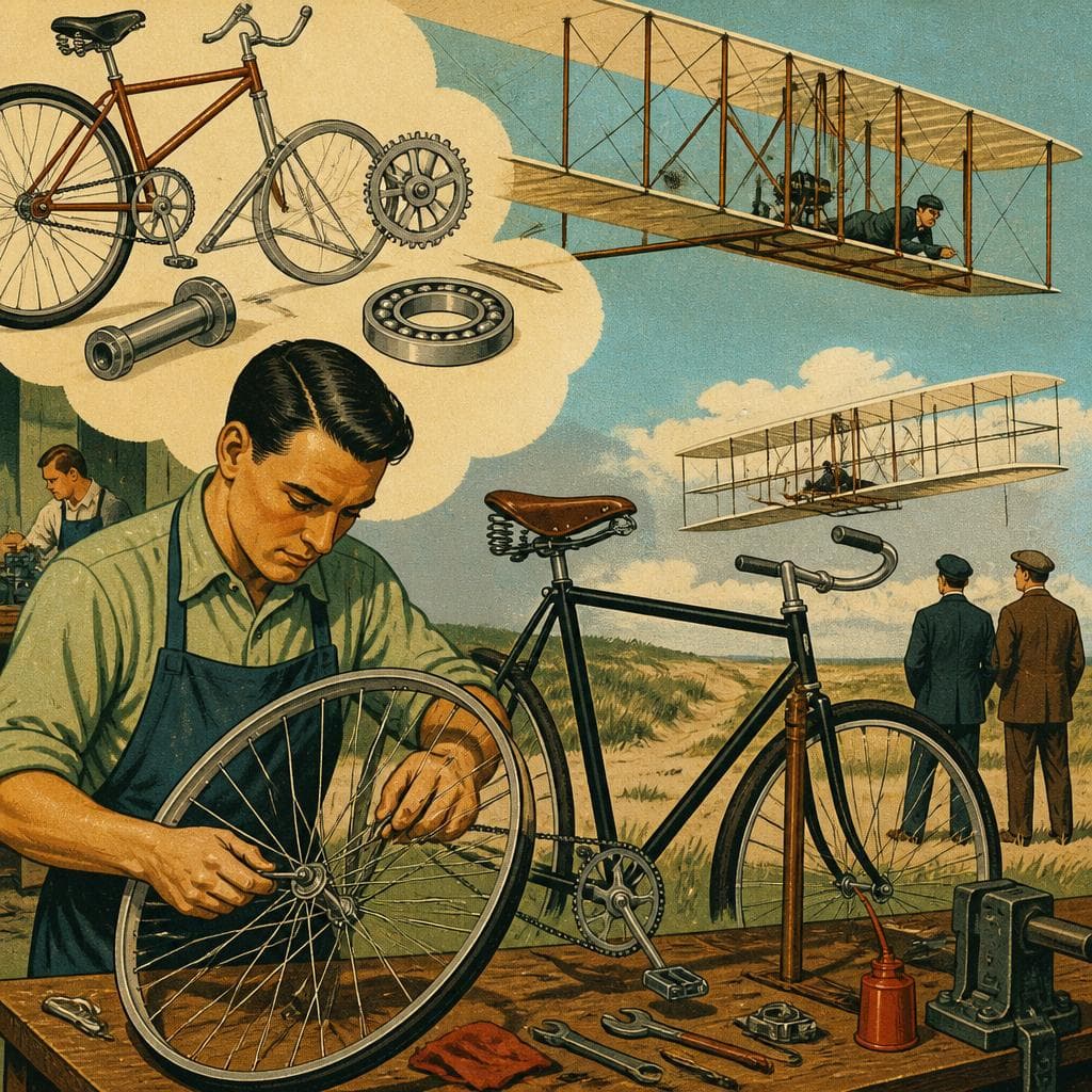 Cover art for Where Flight Began: In a Dayton Bike Shop