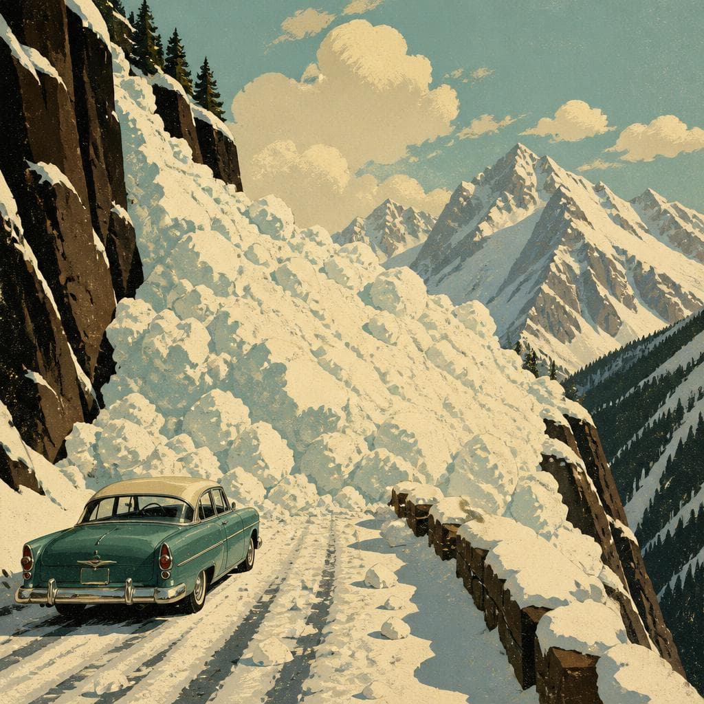 Cover art for When the Mountain Wins the Road