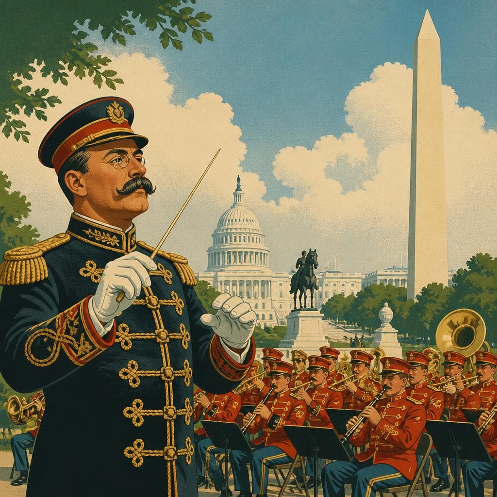Cover art for How Washington Gave Sousa His Marching Sound