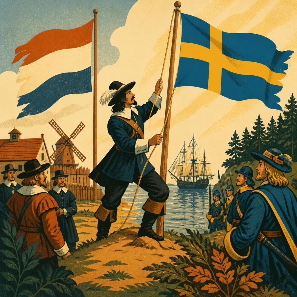 Cover art for The Man Who Switched Flags on the Delaware