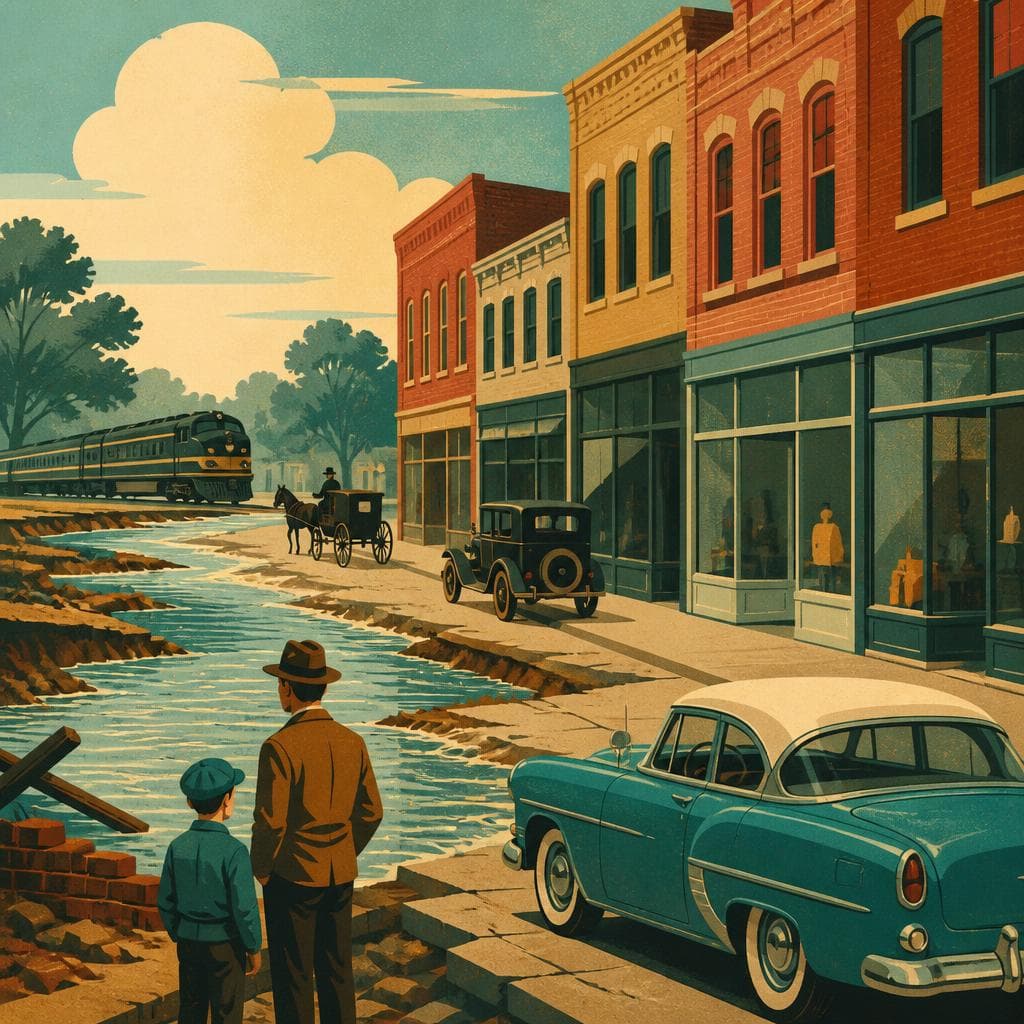 Cover art for Where the River Kept Changing the Street