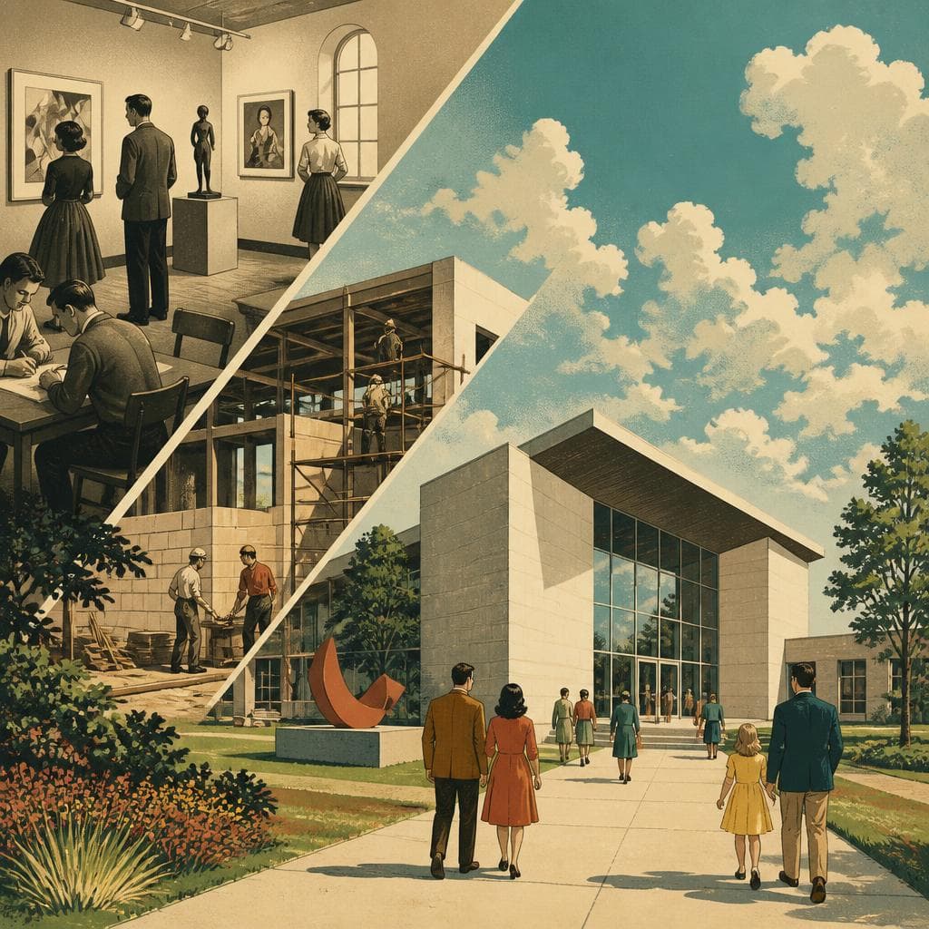 Cover art for From Campus Gallery to Big-Sky Museum