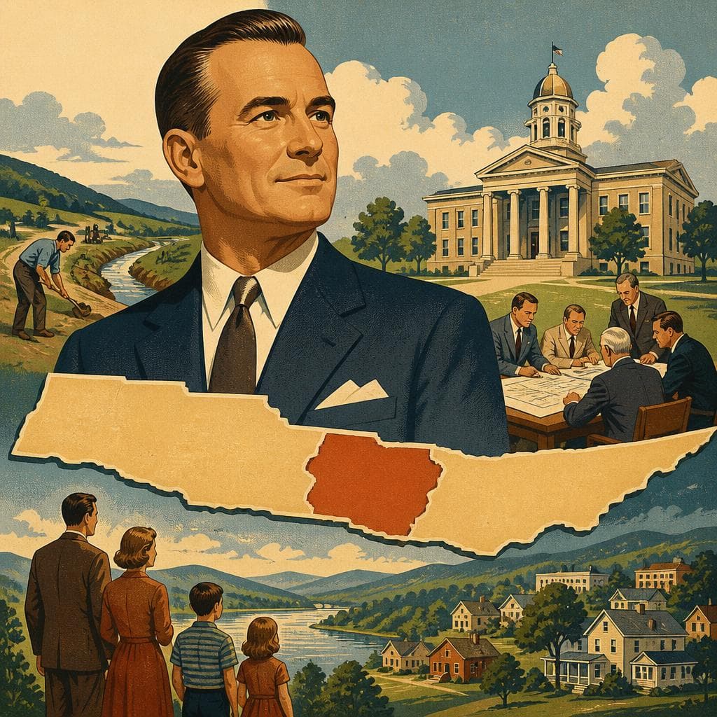 Cover art for A County Named for a Living Man