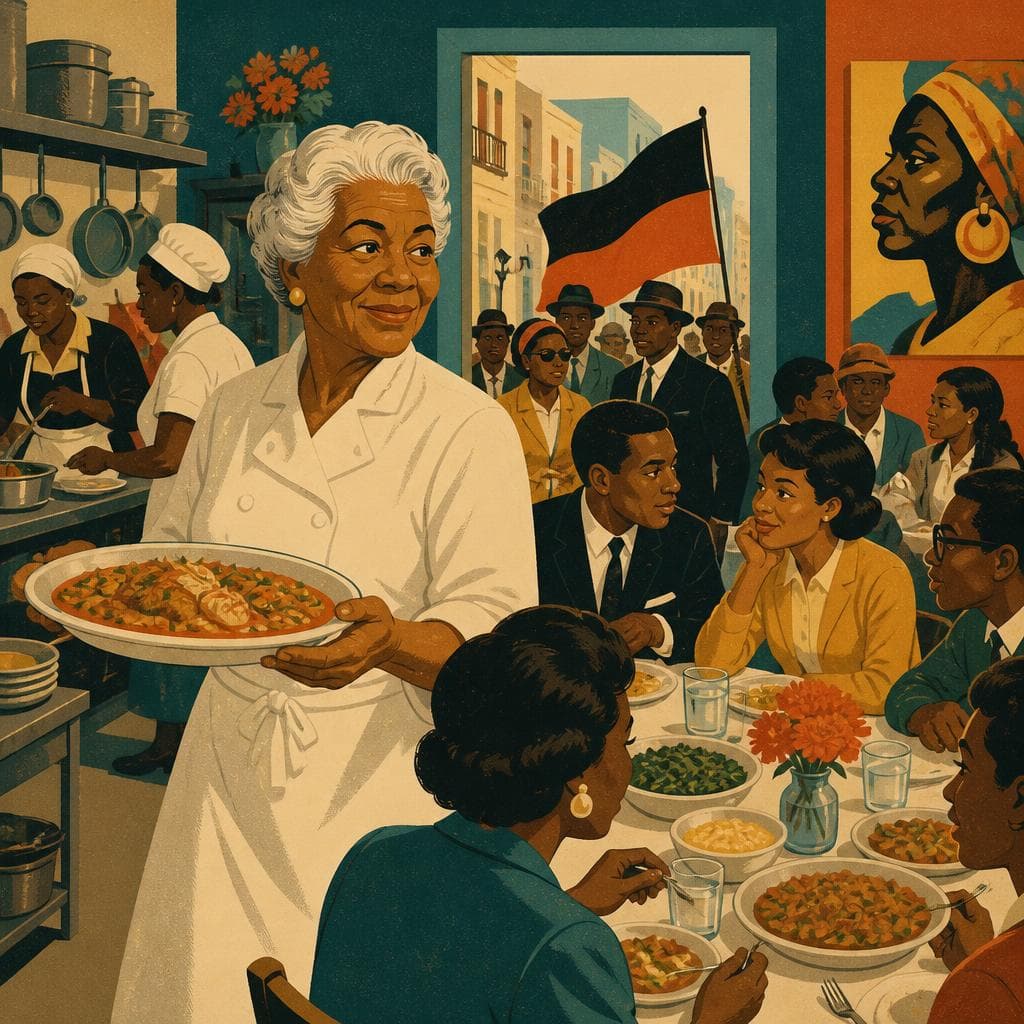 Cover art for Leah Chase’s Dining Room of Change