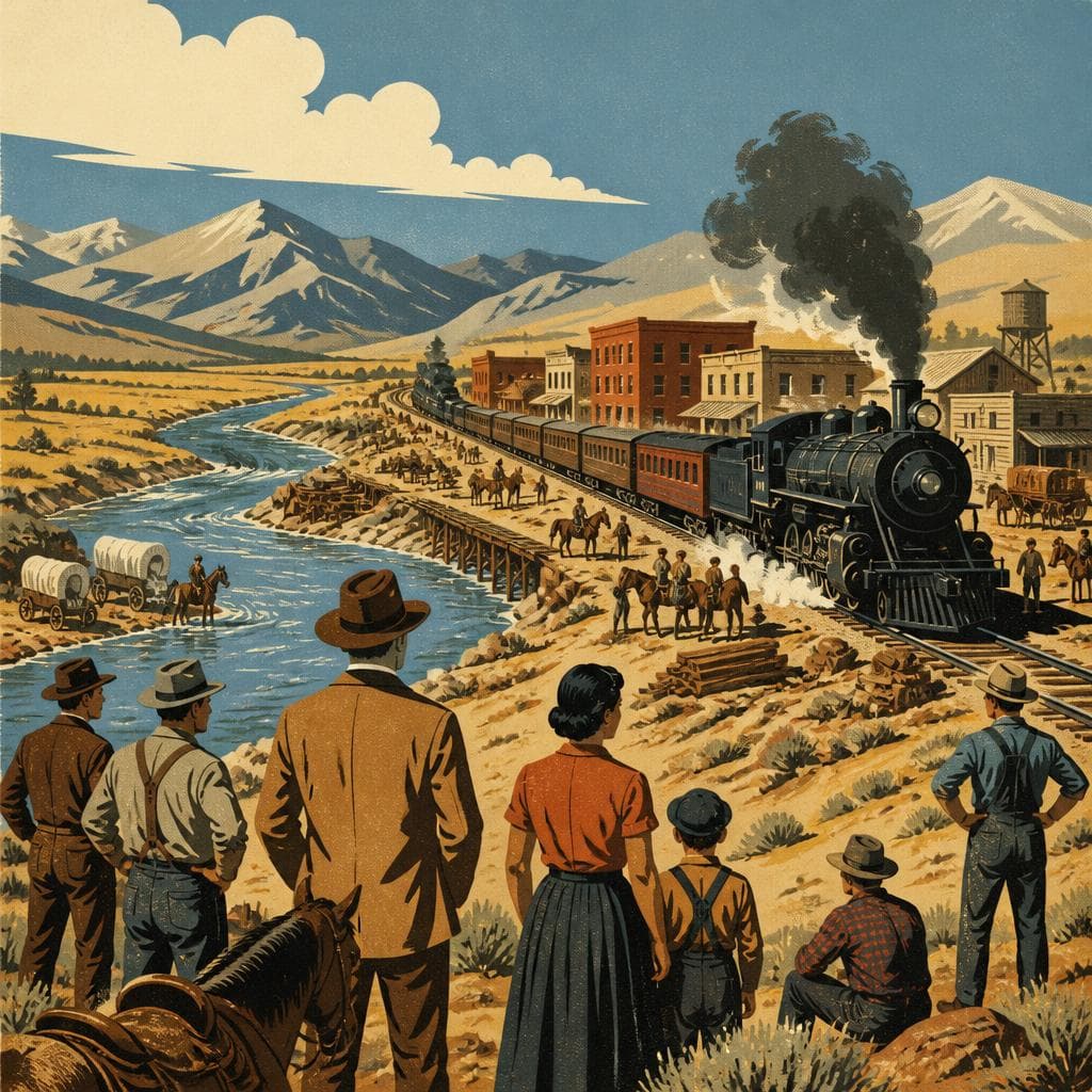 Cover art for When the Rails Rewrote Winnemucca