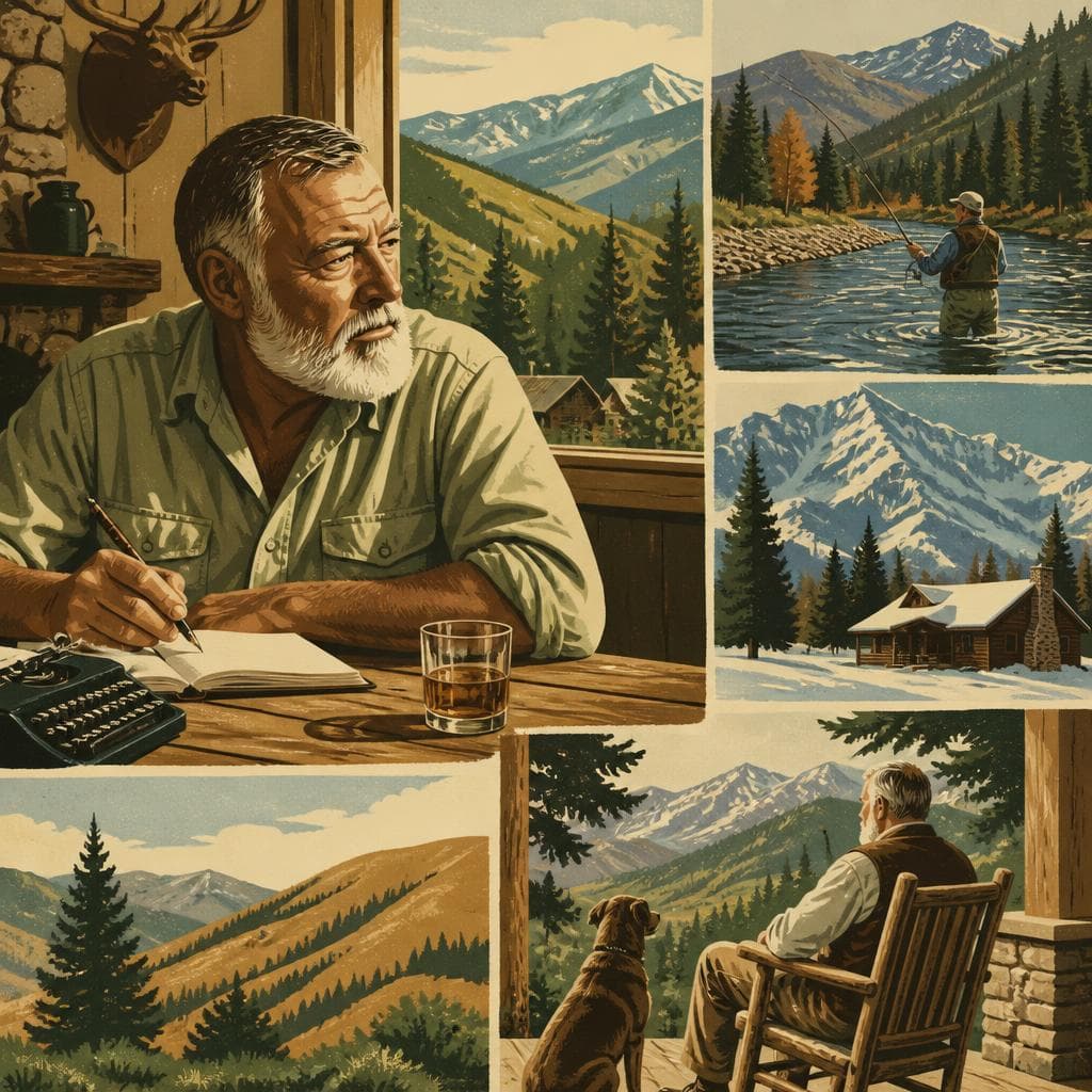 Cover art for Hemingway’s Last Idaho Chapter