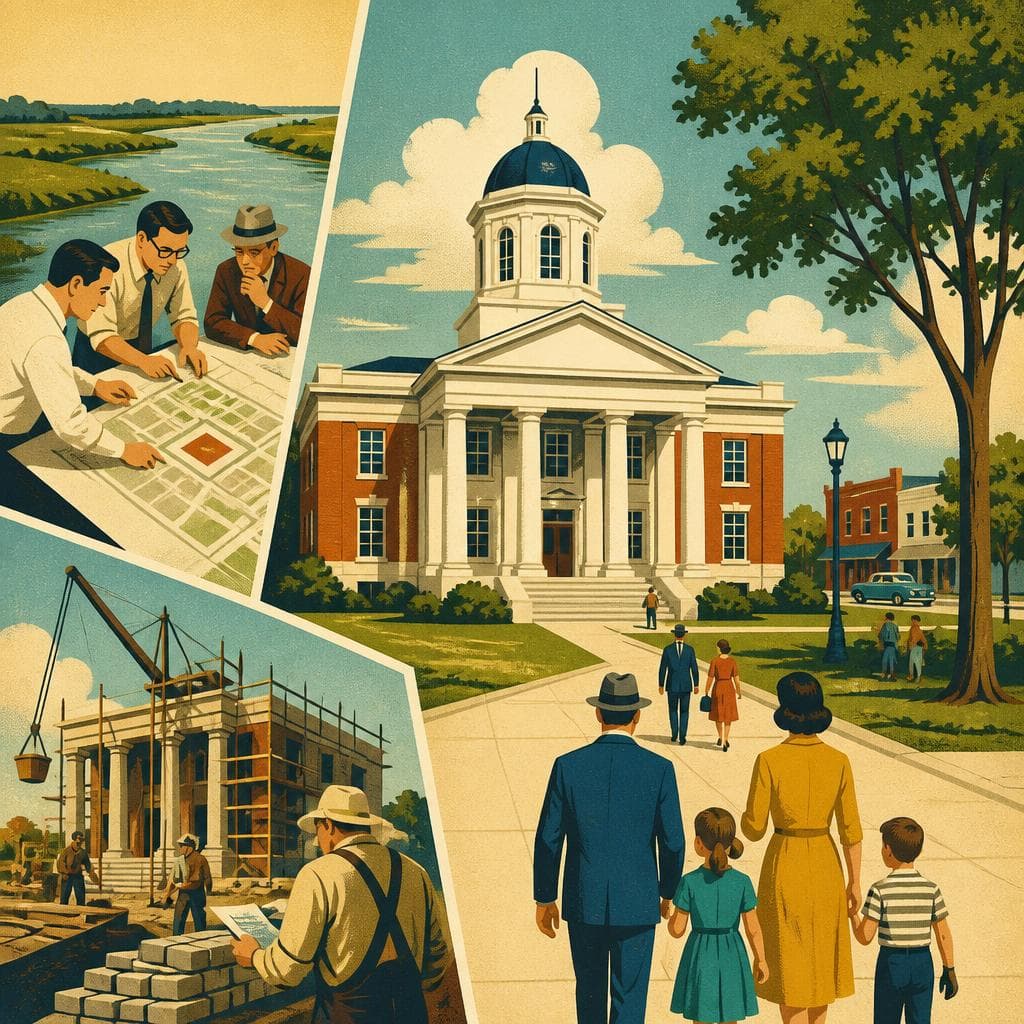 Cover art for How a New County Found Its Center