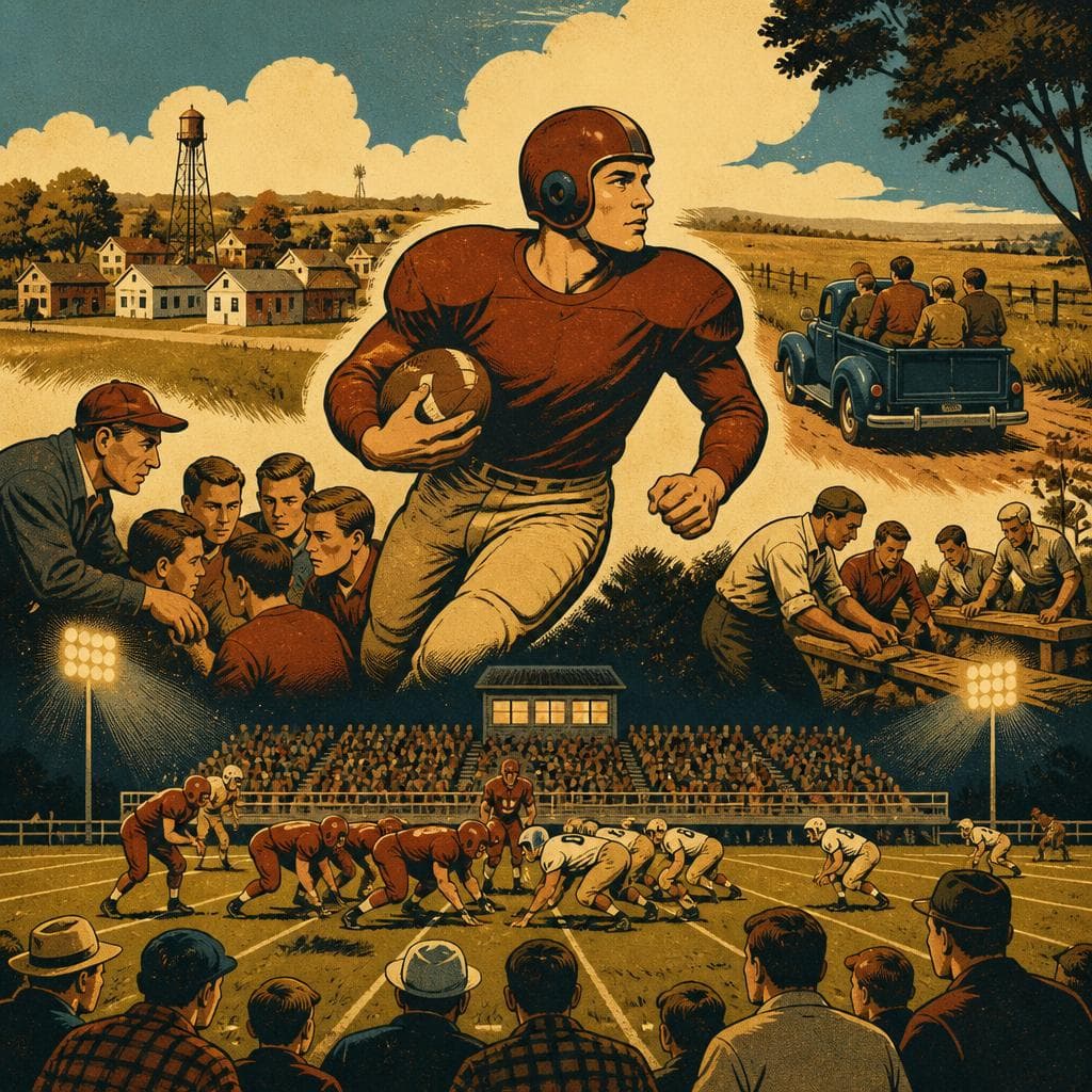 Cover art for How Stringtown Became a Small-School Football Name