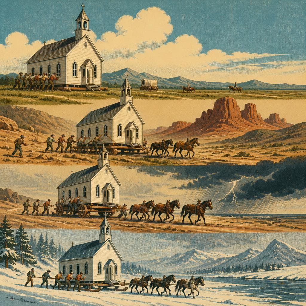 Cover art for The Church That Kept Moving