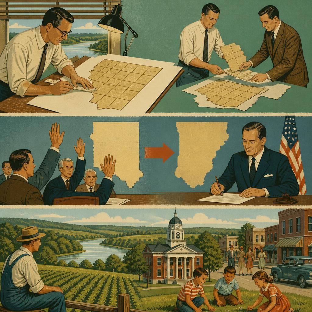 Cover art for A County Made on Paper, Then Renamed