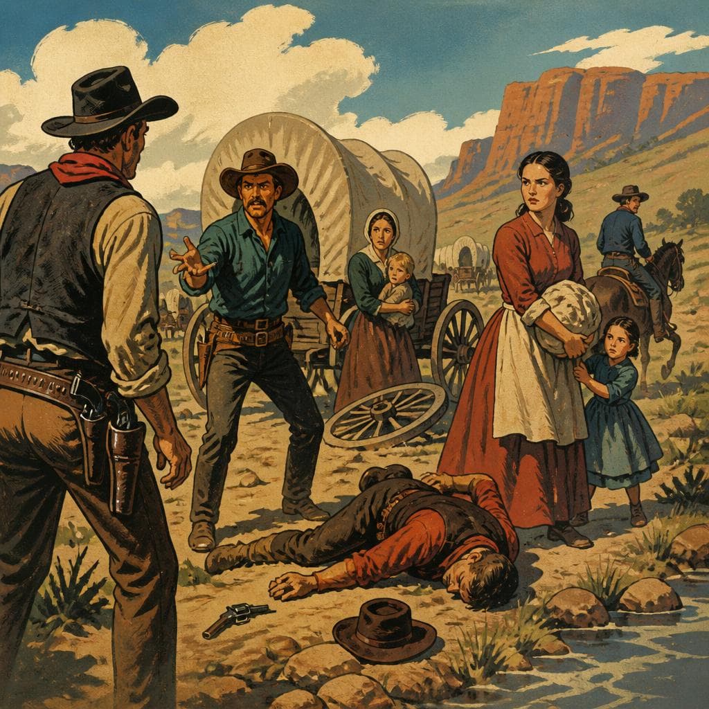 Cover art for After Alcove Spring, a Killing on the Trail
