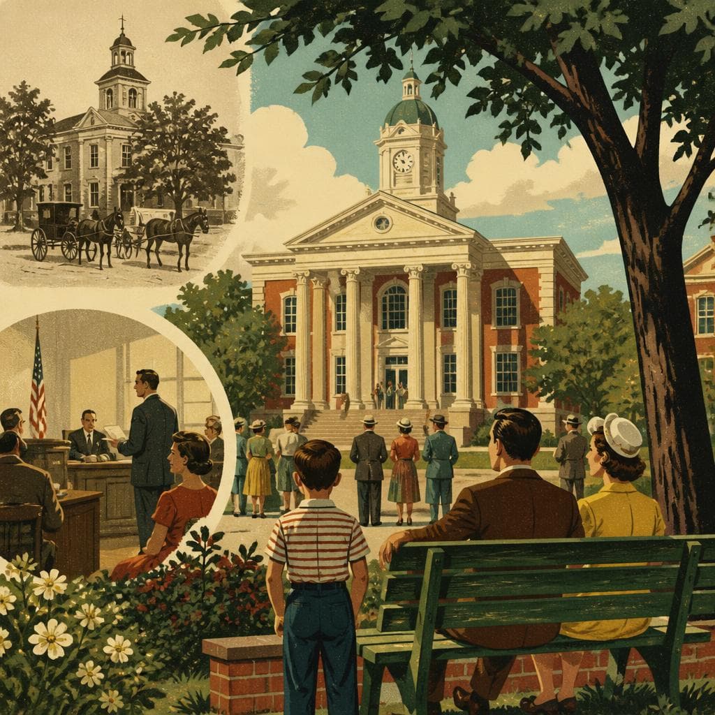Cover art for Where Davie County Learned to Gather