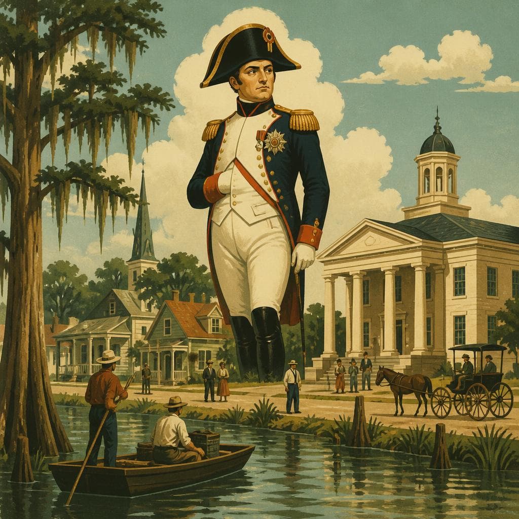 Cover art for How a Bayou Courthouse Town Became Napoleonville