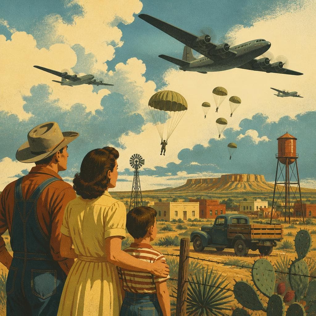 Cover art for When the War Came to Mitchell County