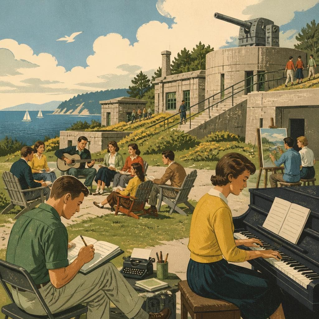 Cover art for When Fort Worden Learned a New Language