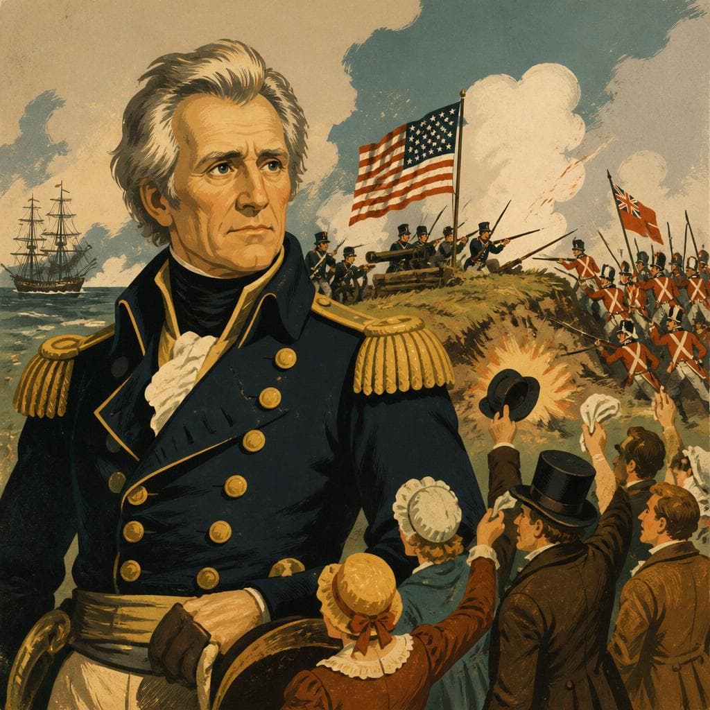 Cover art for The Battle That Made Andrew Jackson