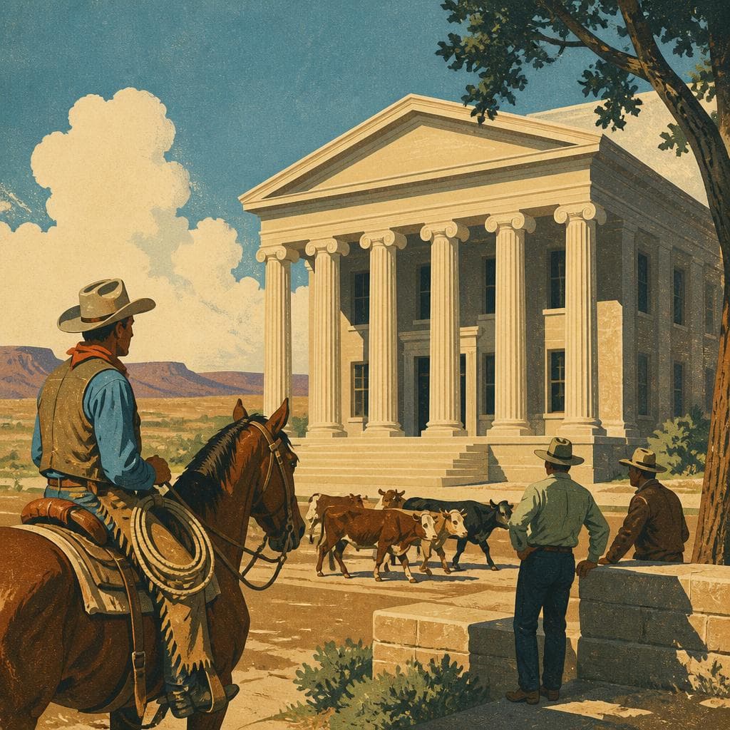 Cover art for Columns for a Cattle County
