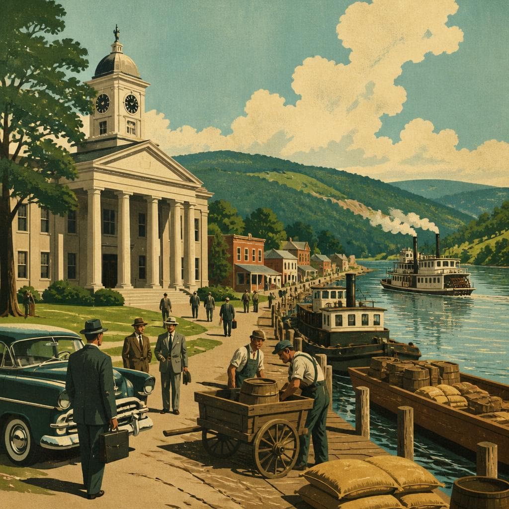 Cover art for Where the Courthouse Met the River