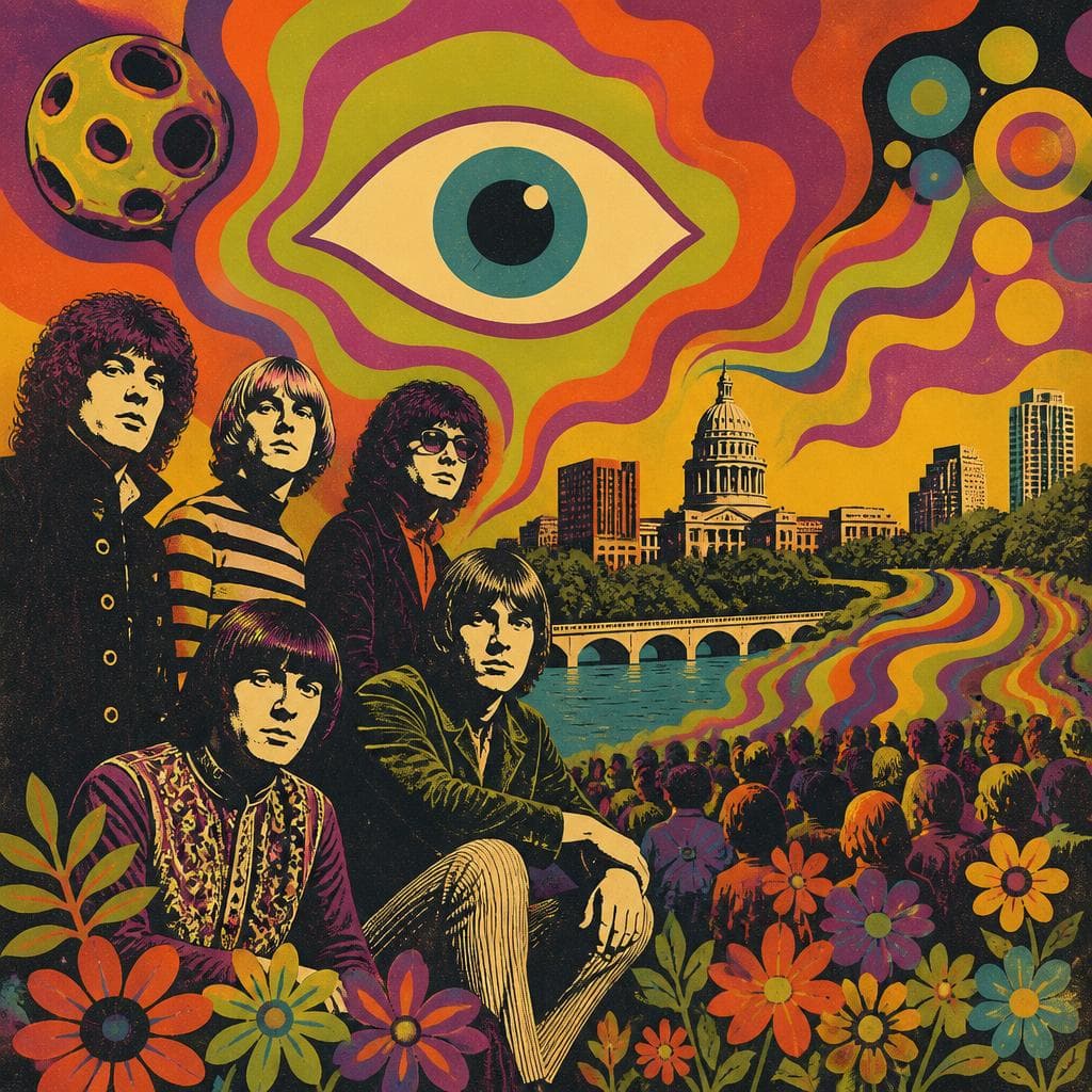 Cover art for Where Austin’s Psychedelic Heart Started to Echo