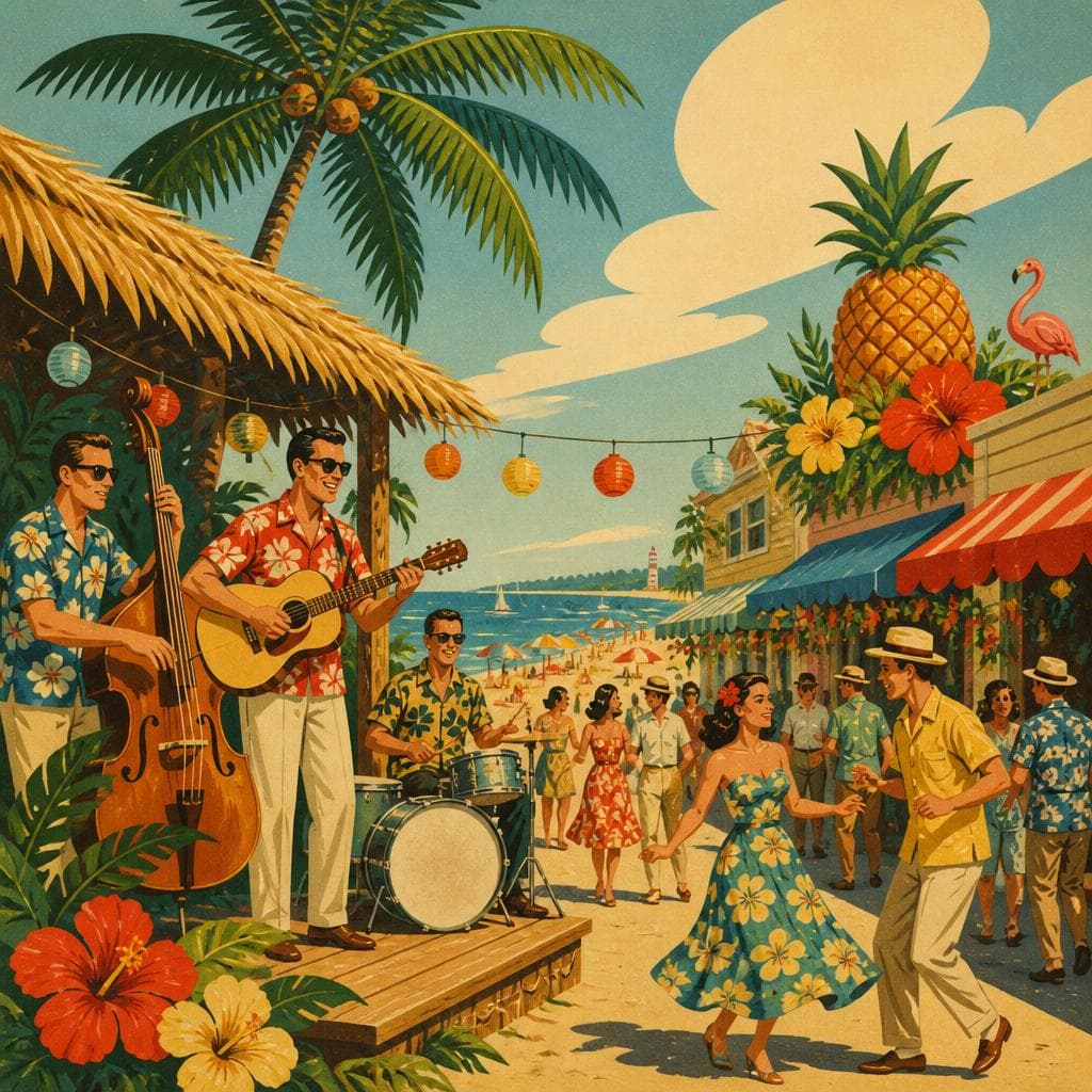 Cover art for How Music Became Caseville’s Tropical Main Street