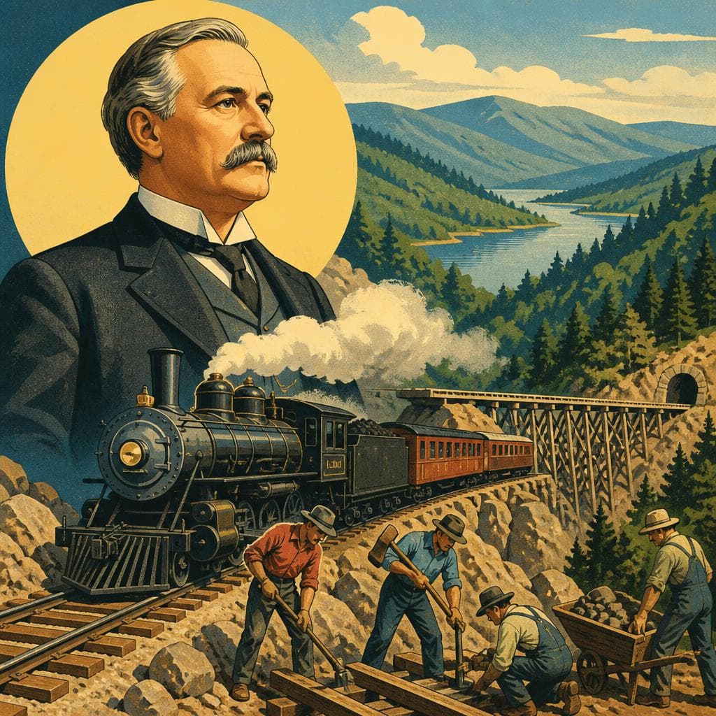 Cover art for How a Railroad President Gave Garrett County Its Name