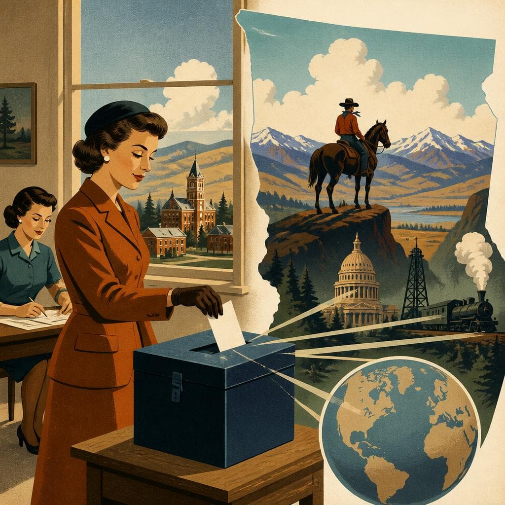 Cover art for The Ballot That Made Wyoming Famous