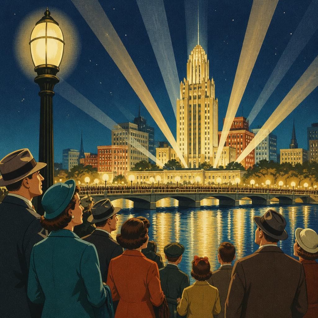 Cover art for The Night Wabash Turned On the Future
