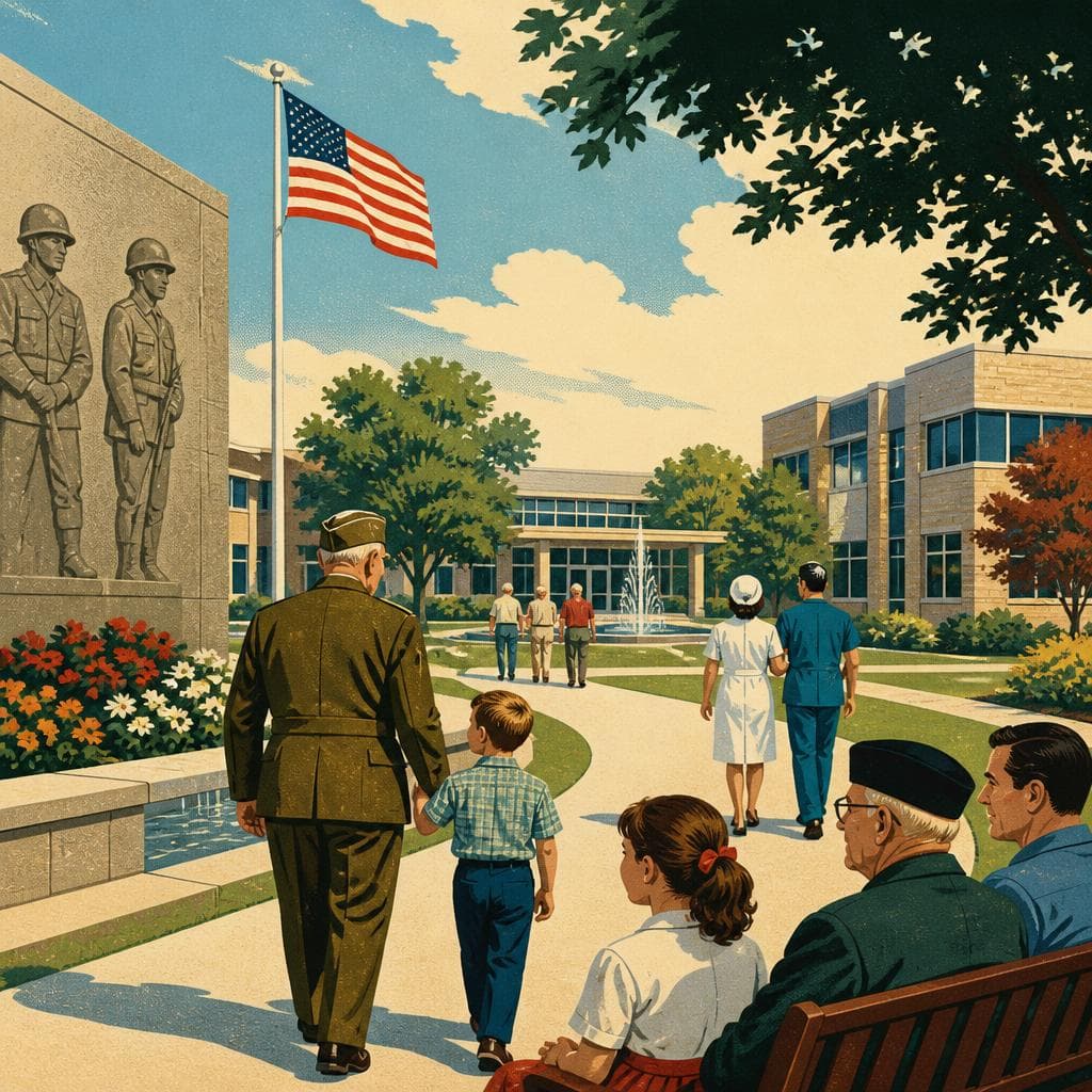 Cover art for Where Iowa Keeps Faith With Its Veterans