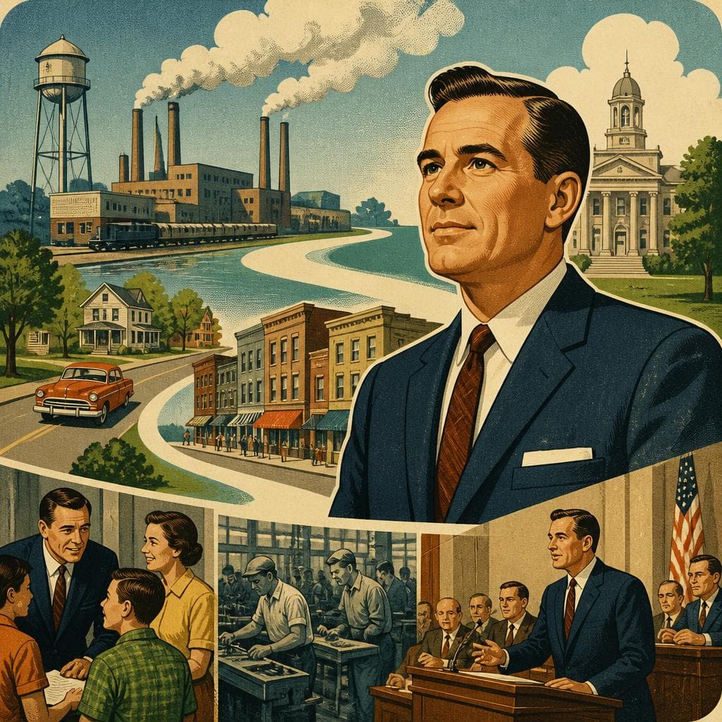 Cover art for How Fostoria Kept Charles Foster’s Name in View